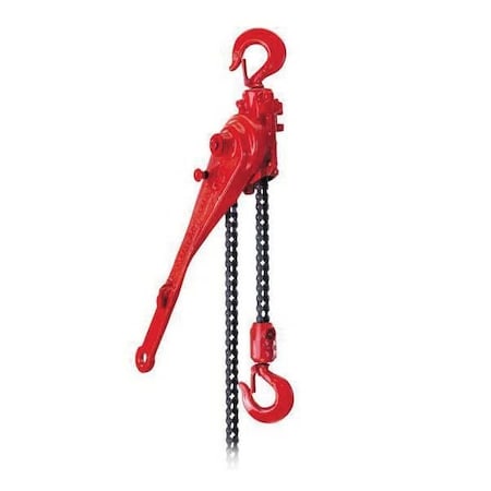 Cm Coffing Hoists G Series Ratchet Lever Hoist, 6 Ton Load, 53 In H Lifting, 124 Lb Rated, 11116 In Hook 05119W